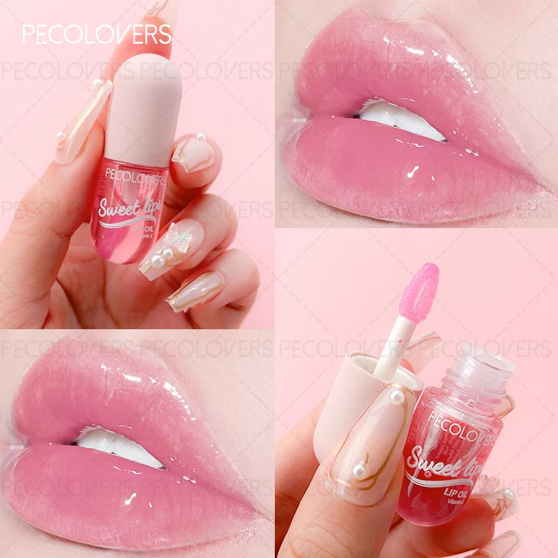 Jelly Moisturizing Lip Ink Gloss Labial Lips Lipstick Bright Oil Balm Clear Lip Plumper Serum Tint Lips Care Makeup Cosmetic Zpaxo