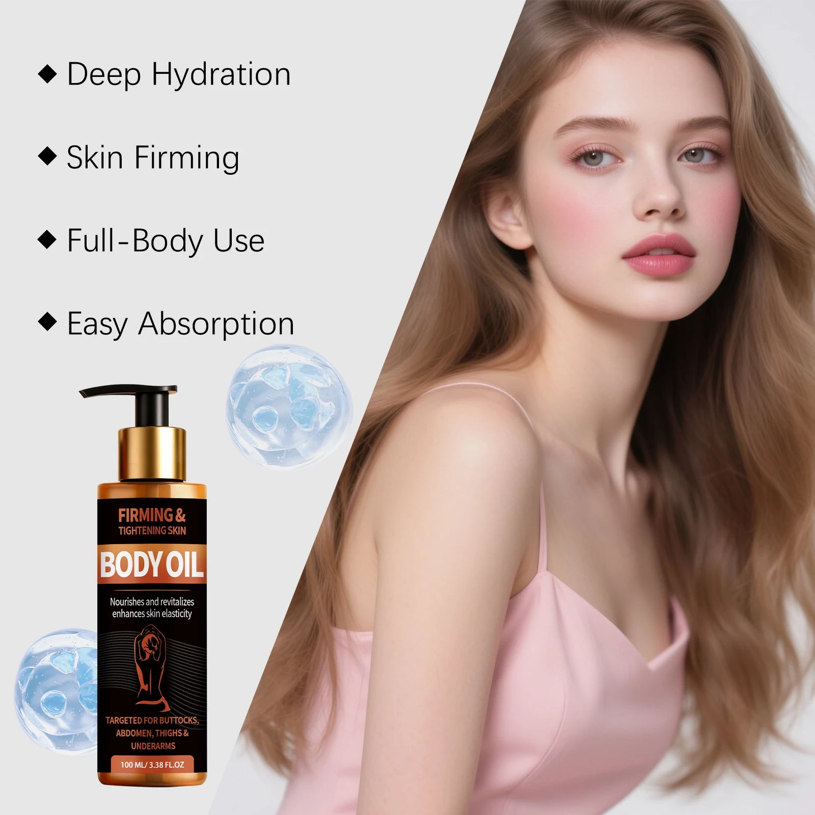 OceAura Firming Body Oil – Lifting, Brightening & Nourishing Firming Body Oil Zpaxo
