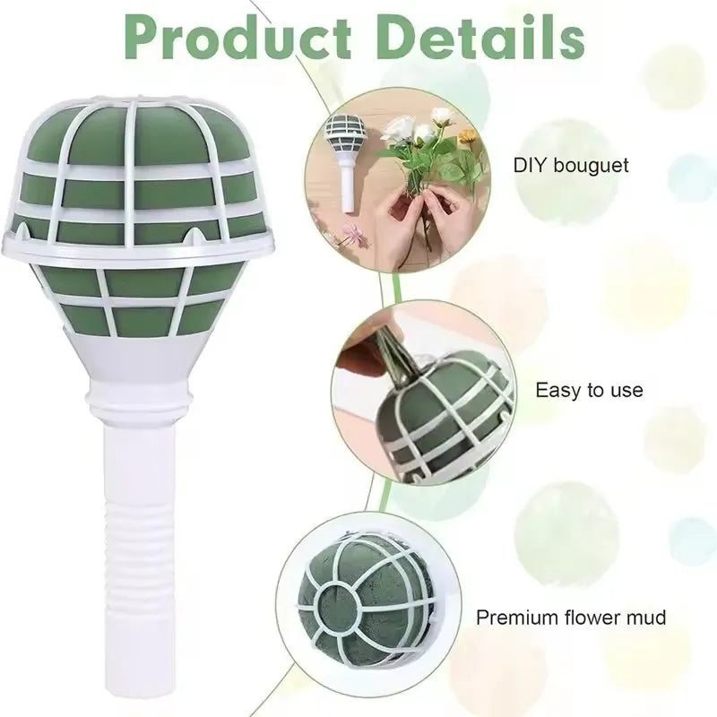 Wedding Bouquet Holder Bridal Holders Foam Handle Weddings Flower