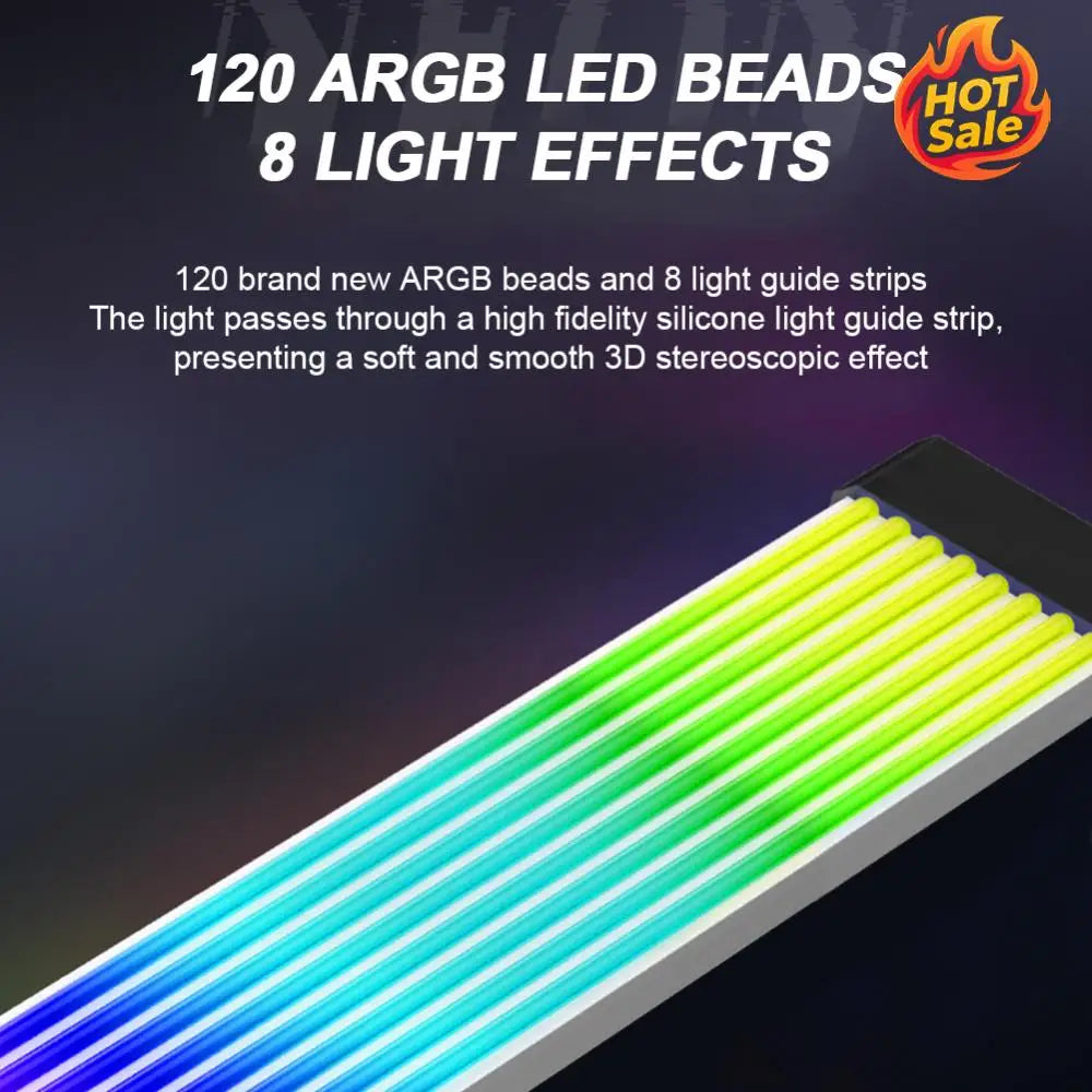 5V 3Pin RGB LED Light Strip Bar 8/24PIN Motherboard Power Extension Cable PC RGB GPU Cable for Computer Power Supply Zpaxo
