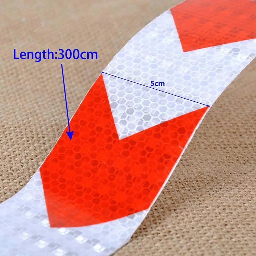 PVC Reflective Film Truck Protective Sticker Car Safety Mark Stickers Zpaxo