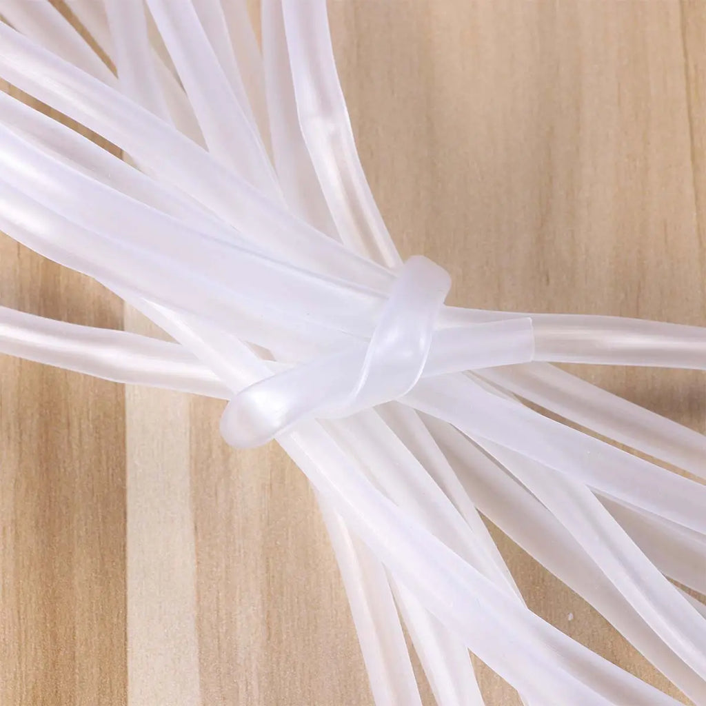 5M 4-6Mm Standard Airline Tubing for Fish Tank Air Pumps Clear Kink-Resistant Oxygen Tube Safe in Freshwater Saltwater Aquarium