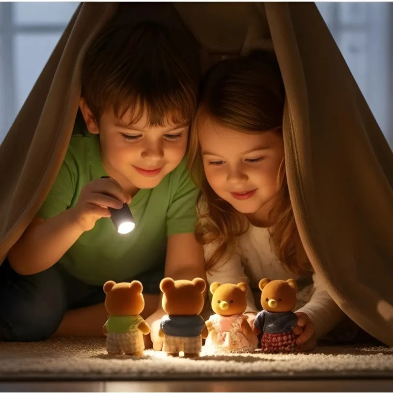 Cute Bear Doll Featuring Four Adorable Characters Role-playing Games