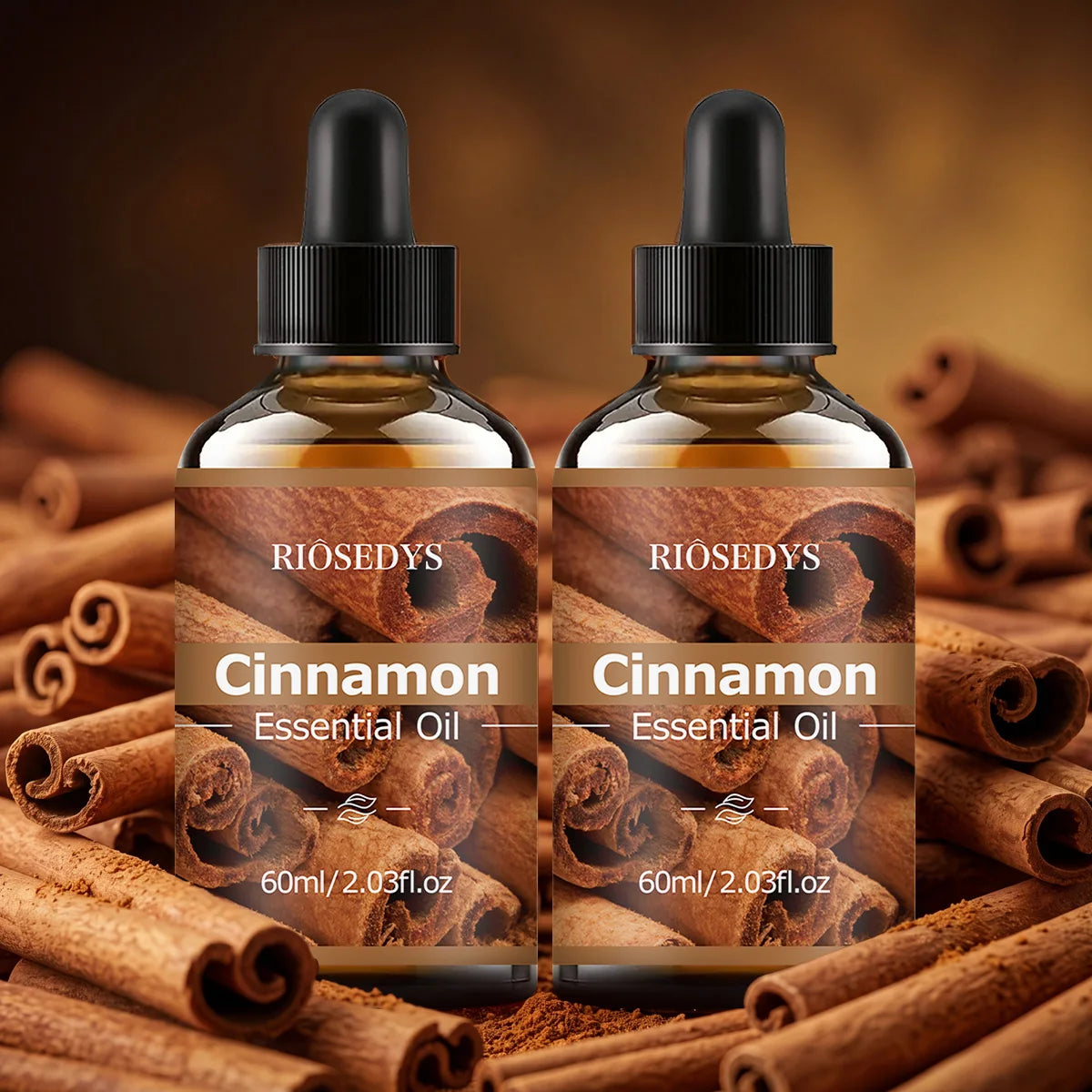 CINNAMON ESSENTIAL OIL Has Deep Nourishing Moisturizing Effects Zpaxo CINNAMON 2pcs 60ml