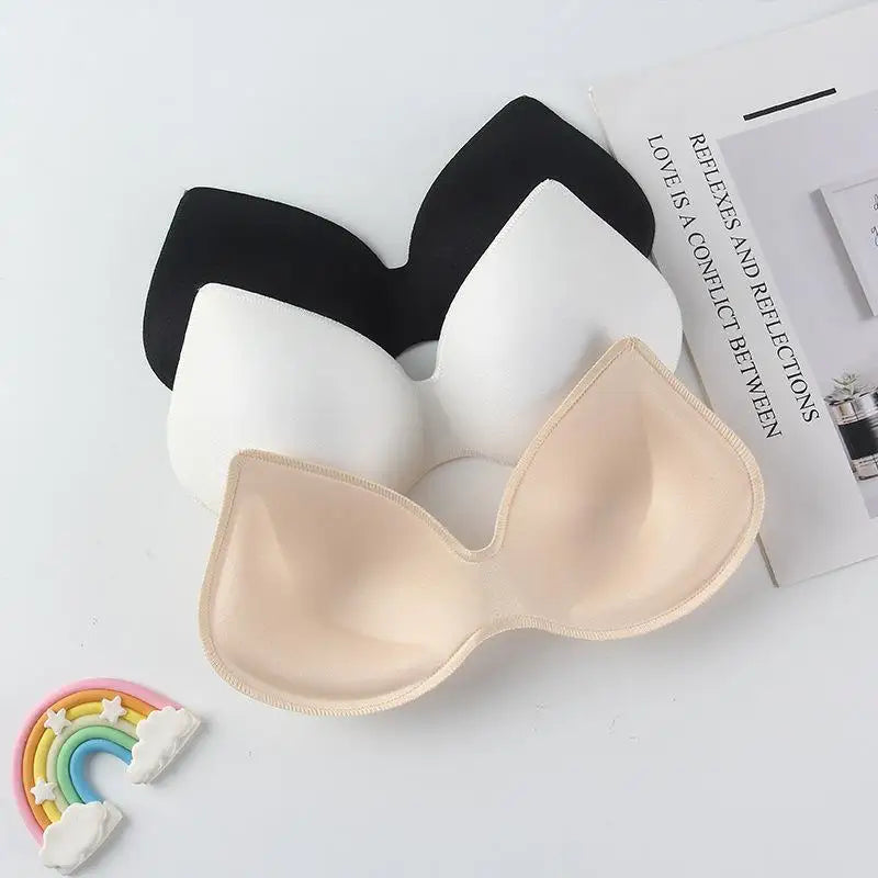 Removable Bra Inserts – Soft Sponge Push-Up Pads for Sports Bra