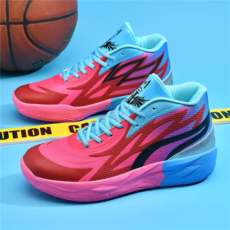 Men's Basketball Shoes Breathable Cushioning Non-slip Wearable Runing Zpaxo 02 1 42