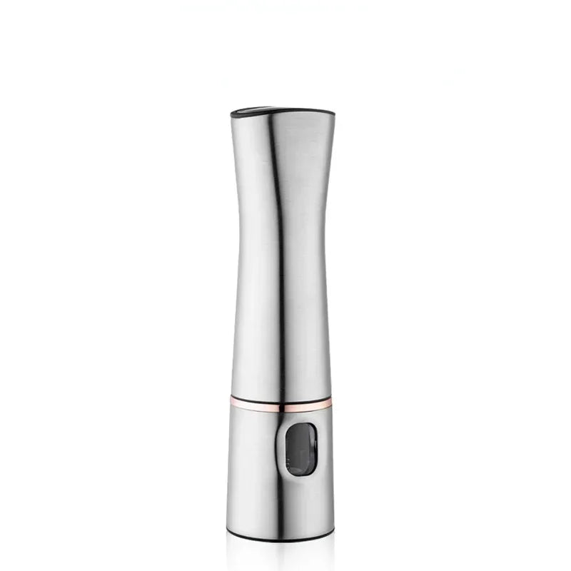 Electric Salt And Pepper Grinder With Adjustable Coarseness Refillable Mills Battery Powered Pepper Grinder Kitchen Gadget Tool Zpaxo 1pc