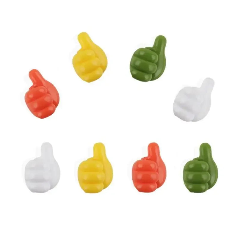 Hand-Shaped Rubber Hook | Cable, Glasses & Cord Organizer