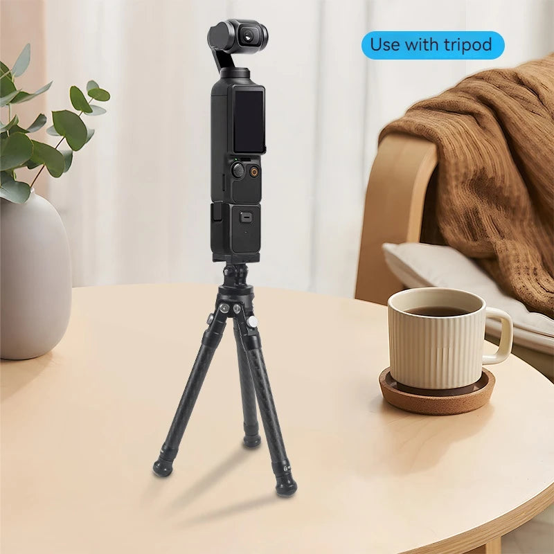 DJI Osmo Pocket 3 & 4 Quick Release Expansion Mount Adapter Camera Mount Adapter Zpaxo