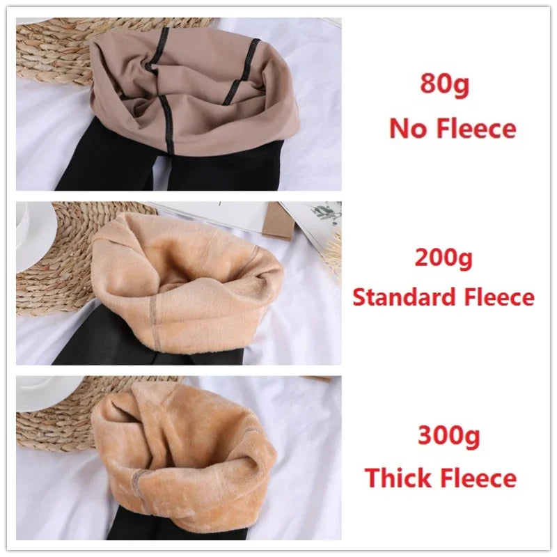 Insulated Tights Women Warm Tights for Winter Leg Warmers Thermo Pantyhose Women's Warm Fleece Lined Tights Thermal Stockings Zpaxo