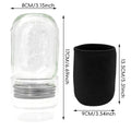 Sprouting Jar Kit Health Vegetables Grow Broccoli Sprouts Growing Kit For Gardeners Beginners Homesteaders Kitchen Countertop Zpaxo As show CN