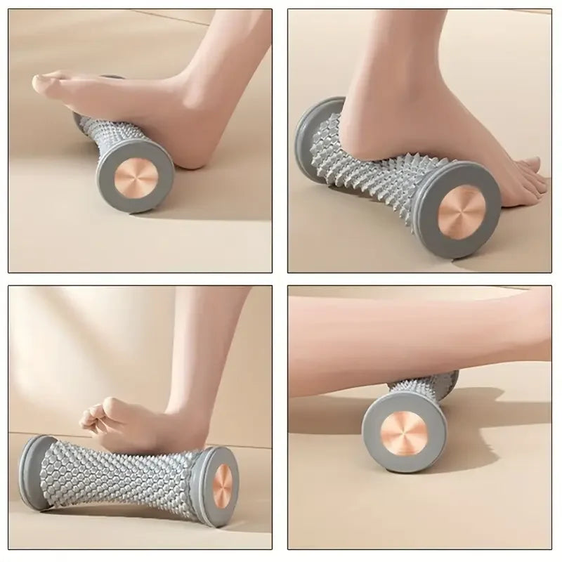 Foot Massager Massage Roller Yoga Massage Ball Plantar Fascia Roller Muscle Relaxation Care Plastic Manual Foot Massager Rollers Zpaxo