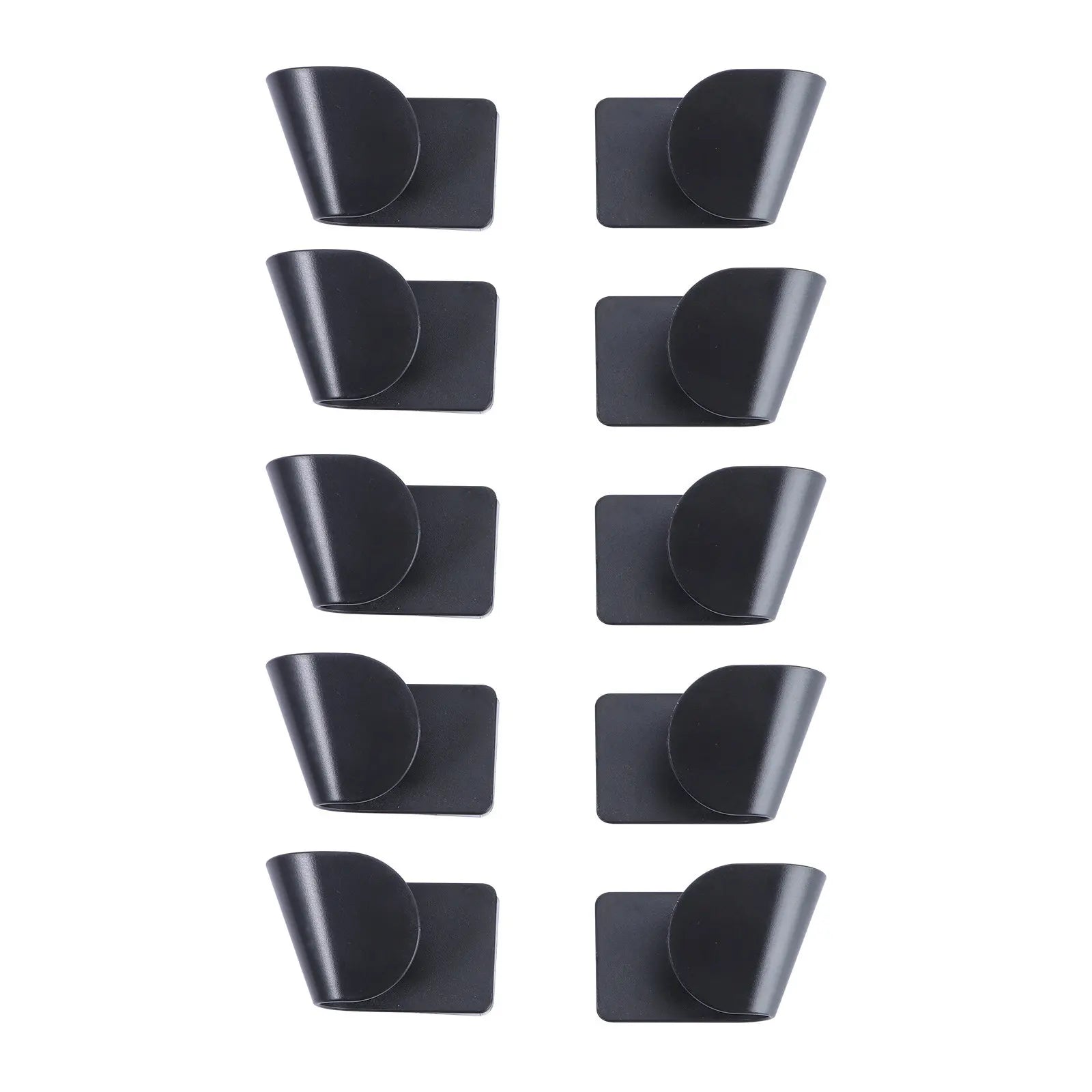 5Pair Wall Mounted Pot Lid Storage Rack ABS Frosted Kitchen Holder