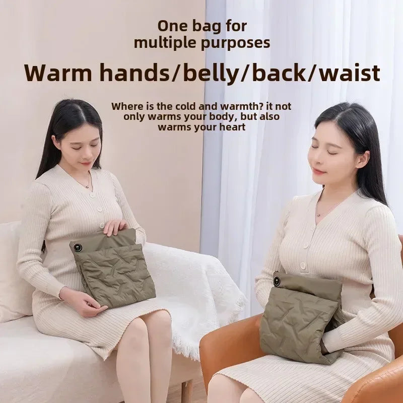 USB Graphene Heating Pad – Washable Knee & Hand Warmer Electric Heating Pad Zpaxo