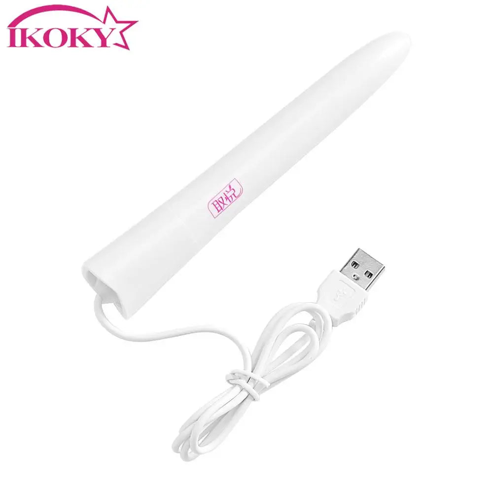 IKOKY USB Heating Rod For Masturbators 45 Celsius Smart Thermostat Heated Bar Stick Anal Vagina Warmer Sex Toys for Men Sex Shop Zpaxo