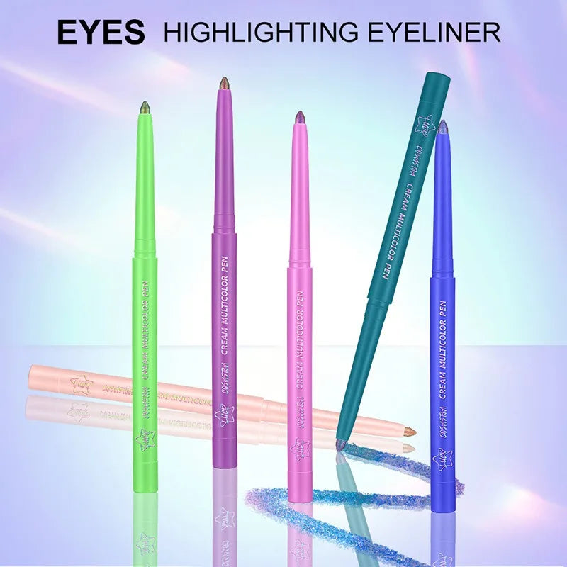 Color-changing Eyeshadow Stick Multi Chrome Eyeliner Waterproof Long