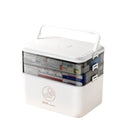 Large Portable Medicine Box – Family First Aid Storage Case First Aid Storage Case Zpaxo Three-tier