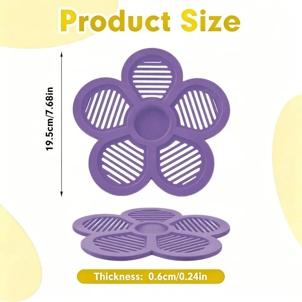 Floating Bee Island-Bee Waterer Bee Insect Drinking Tray Beekeeping Setups Luring Insect Waterer Island Tray For Outdoor Garden Zpaxo Purple