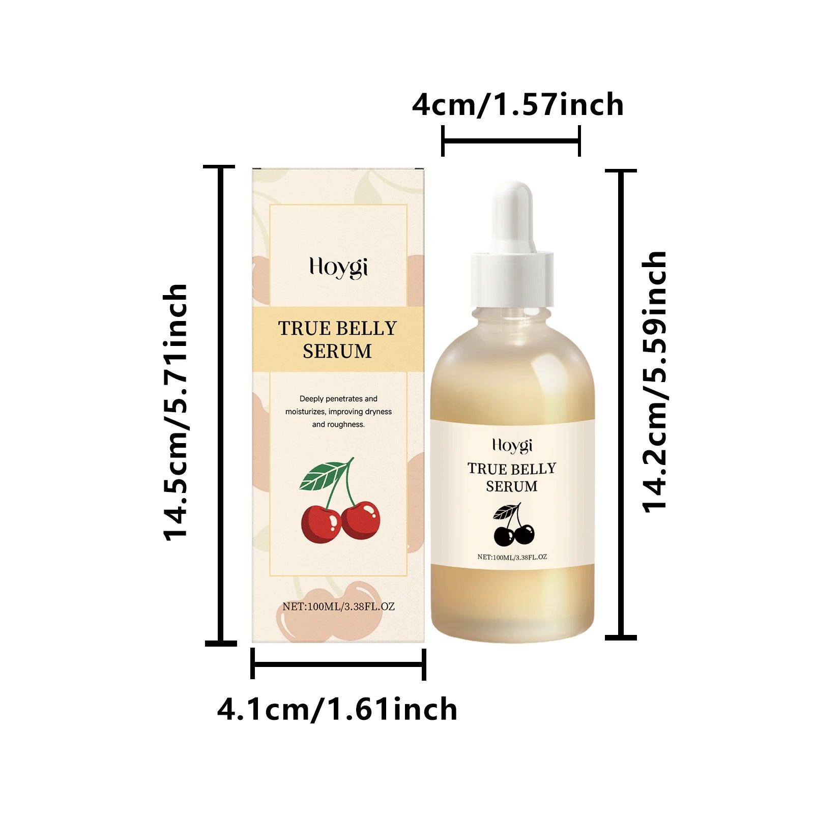 Hoygi Belly Firming Serum with Hyaluronic Acid – 100ml Body Firming Serum Zpaxo 100ml Boxed