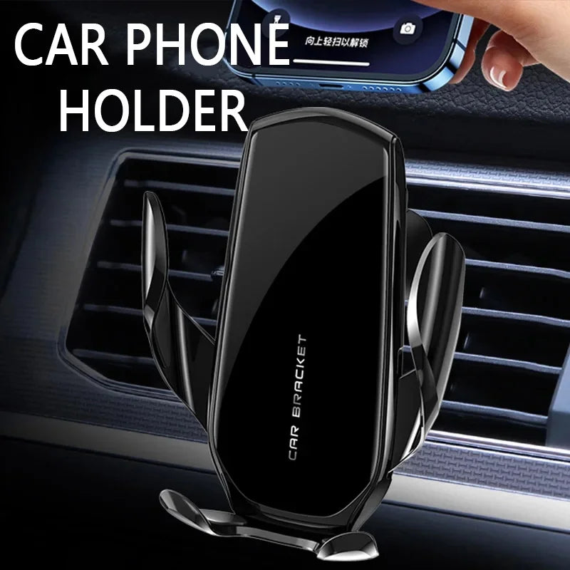 Car Mobile Phone Holder Air Vent Car Cell Phone Stand 180° Rotation Adjustable Phone Mount Bracket GPS Holder For iPhone Xiaomi Zpaxo