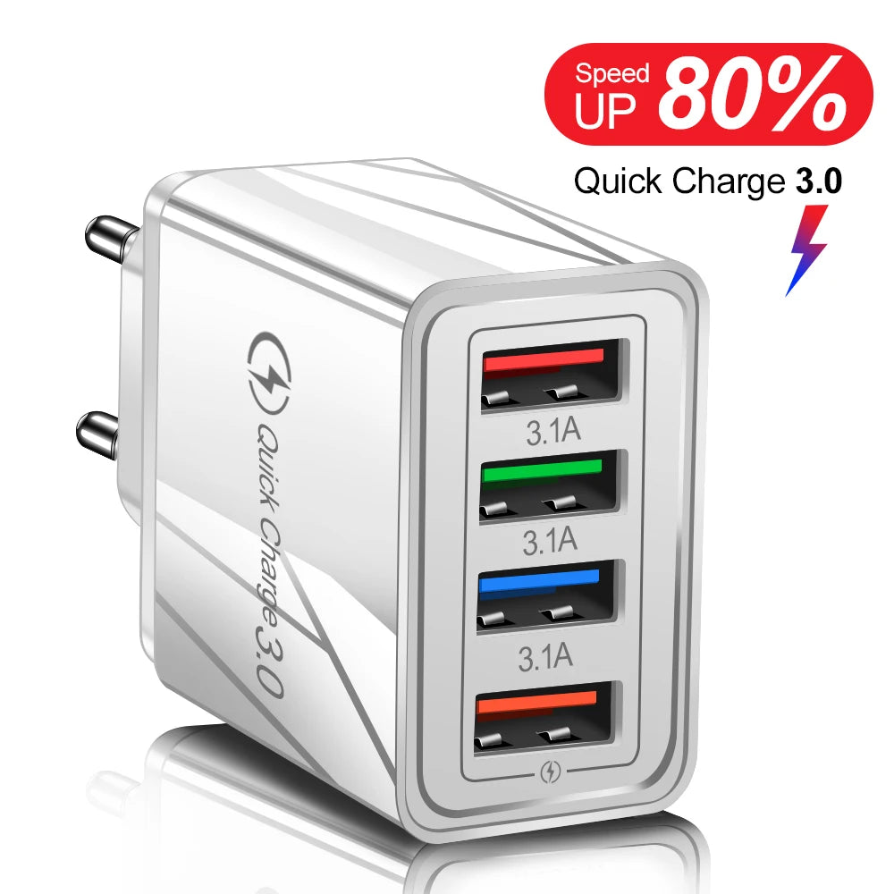 Iphone 14 USB Charger Quick Charge 3 0 Samsung Xiaomi Mi Tablets