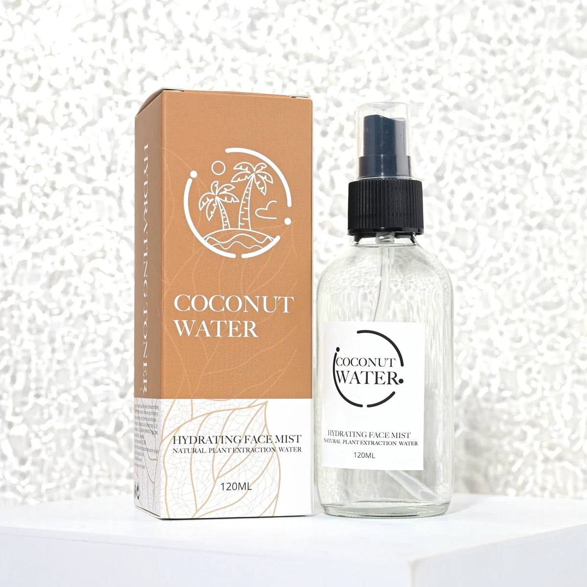 Coconut Essence Facial Toner Spray 120ml – Moisturize & Brighten Facial Toner Spray Zpaxo