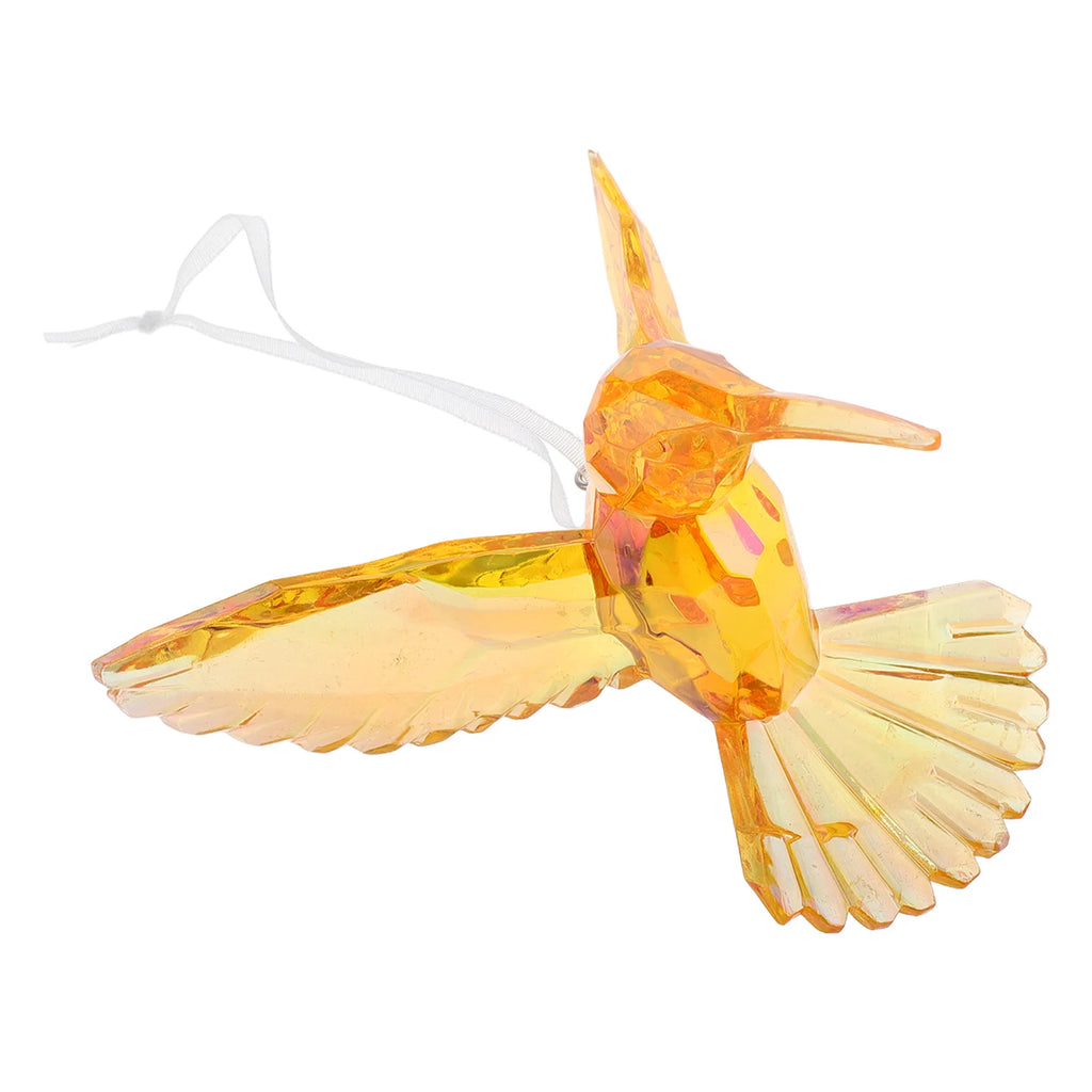 Transparent Bird Hanging Ornament Acrylic Hummingbird Pendant