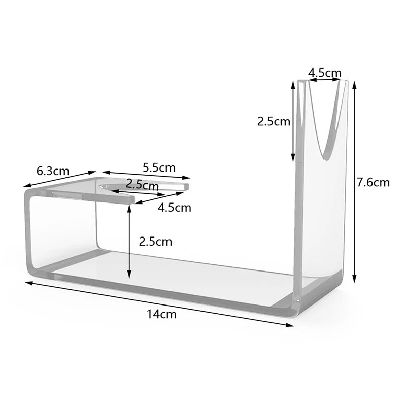 1 Pistol Display Stand Unique Design Universal Toys Gun Holder
