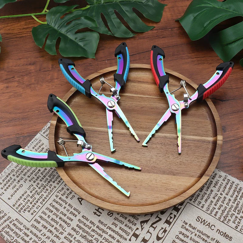 Stainless Steel Fishing Pliers Hook Remover Saltwater Resistant