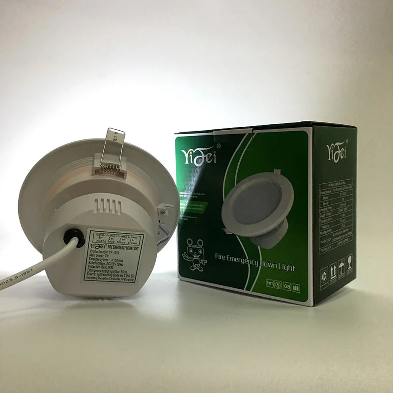 LED Emergency Downlight – 90min Battery Backup Recessed Ceiling Emergency Downlight Zpaxo