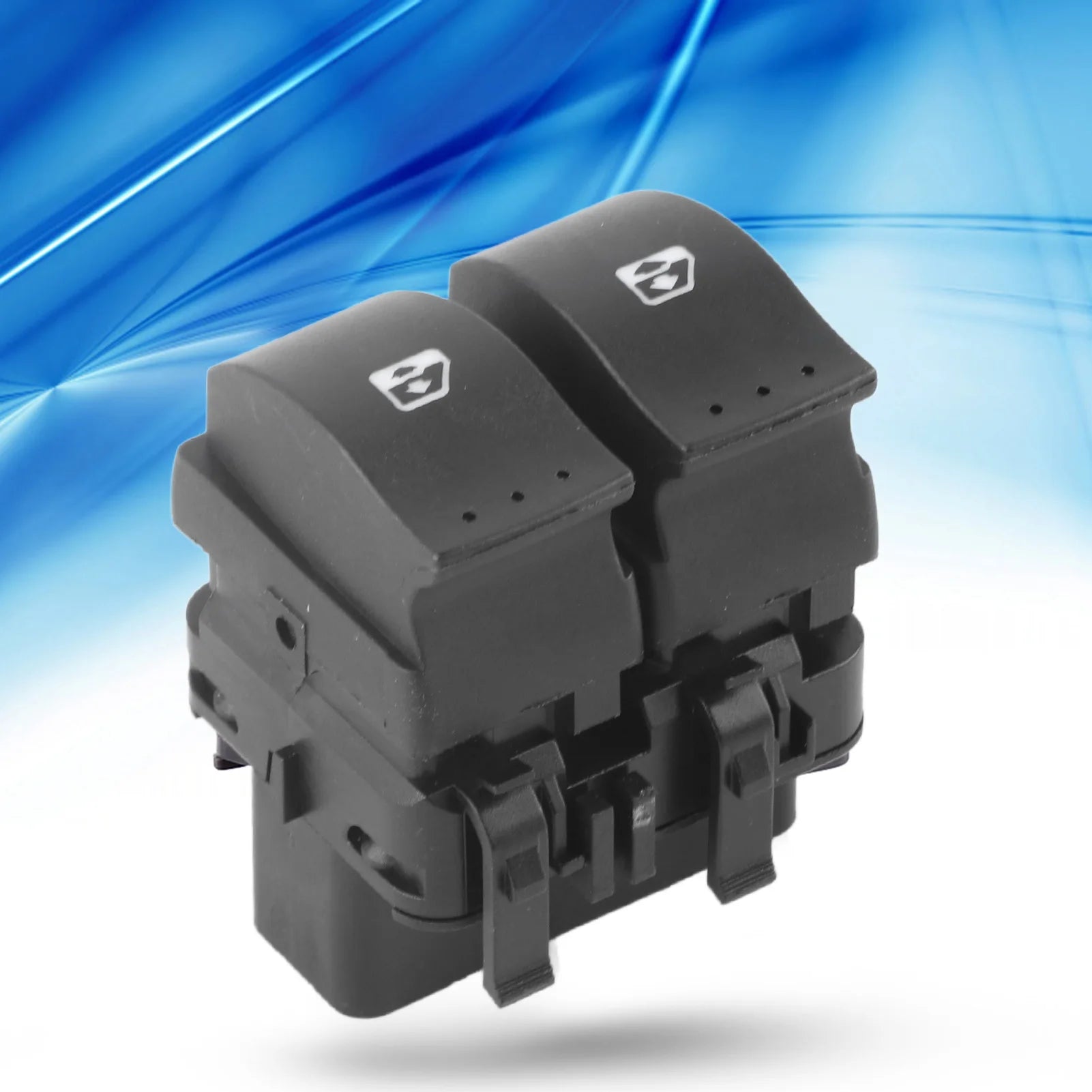 Double Power Window Electric Control Button II 2 8200 060 045 Black