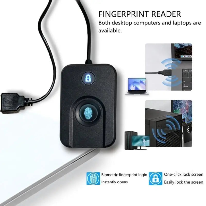 652F Computer Security Fingerprints Device Multiple User Login Zpaxo