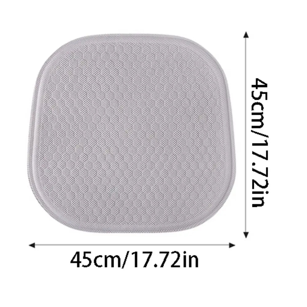 Breathable Car Seat Cushion Universal Non-slip Chair Cooling Pad Soft Zpaxo