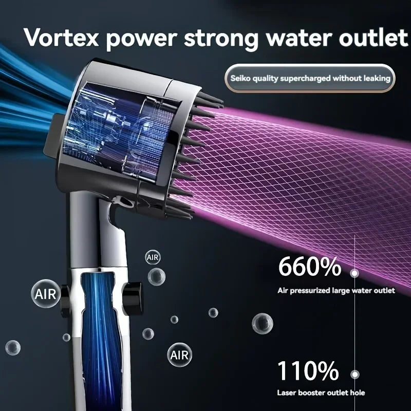 Suitable for Multi Size Shower Faucet Complete Bathroom and Shower Cleaning Pressure Shower Set Bathroom Accessory Cleaning Tool Zpaxo