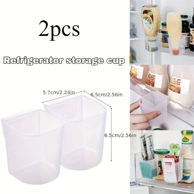 1 Multi-use Storage Baskets Home Office Kitchen Organization White