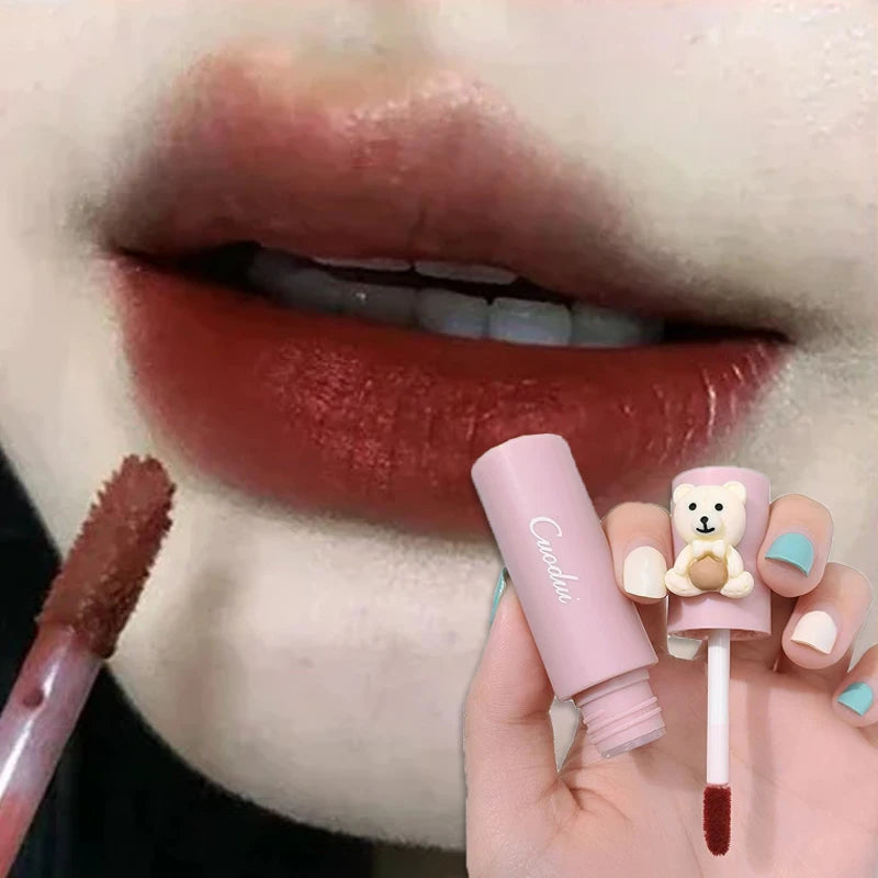 Smooth Matte Lipstick Waterproof Long Lasting Lip Gloss Multi-purpose