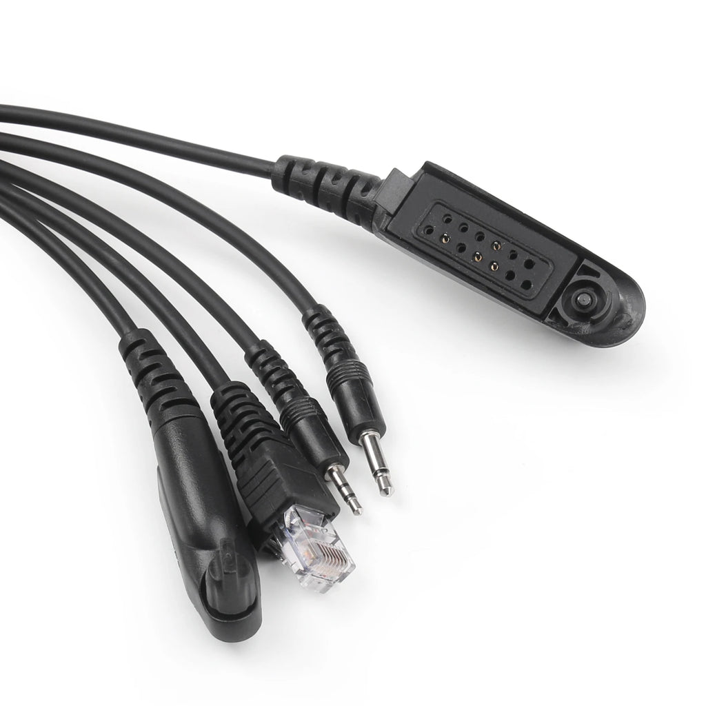 5-IN-1 USB Programming Cable Motorola CM140 GM338 GM340 GM360 CP150