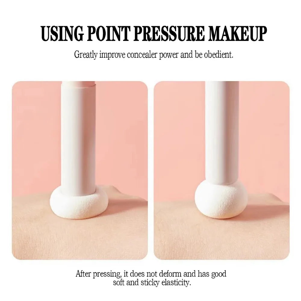 Soft Concealer Brush Mini Mushroom Head Sponge Makeup Beauty Cute Tool Zpaxo