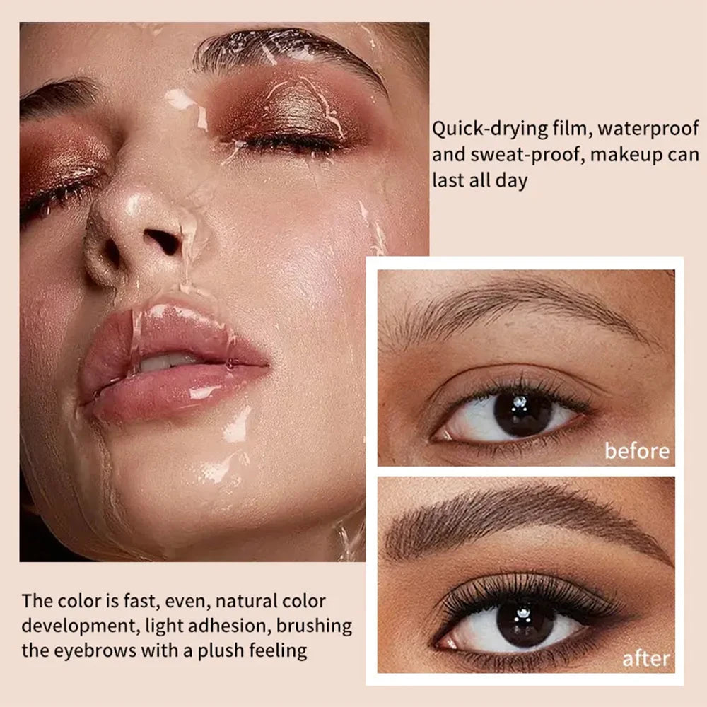Tinted Brow Mascara Natural 4 Eyebrow Tint Makeup Long Lasting Zpaxo