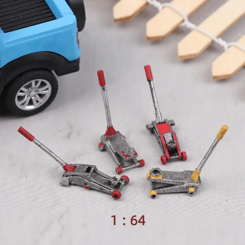 1 64 Scale Car Lifting Jack Model Modification Garage Repair Zpaxo