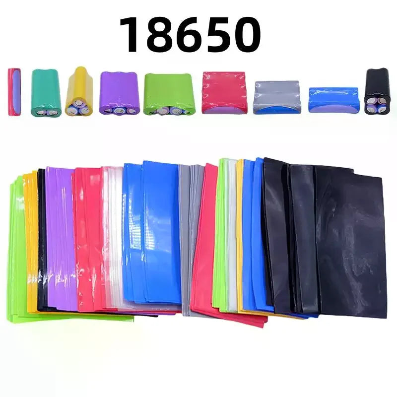 Self-adhesive Insulator Flat PVC Heat Shrink Tubing Battery Wrap Zpaxo