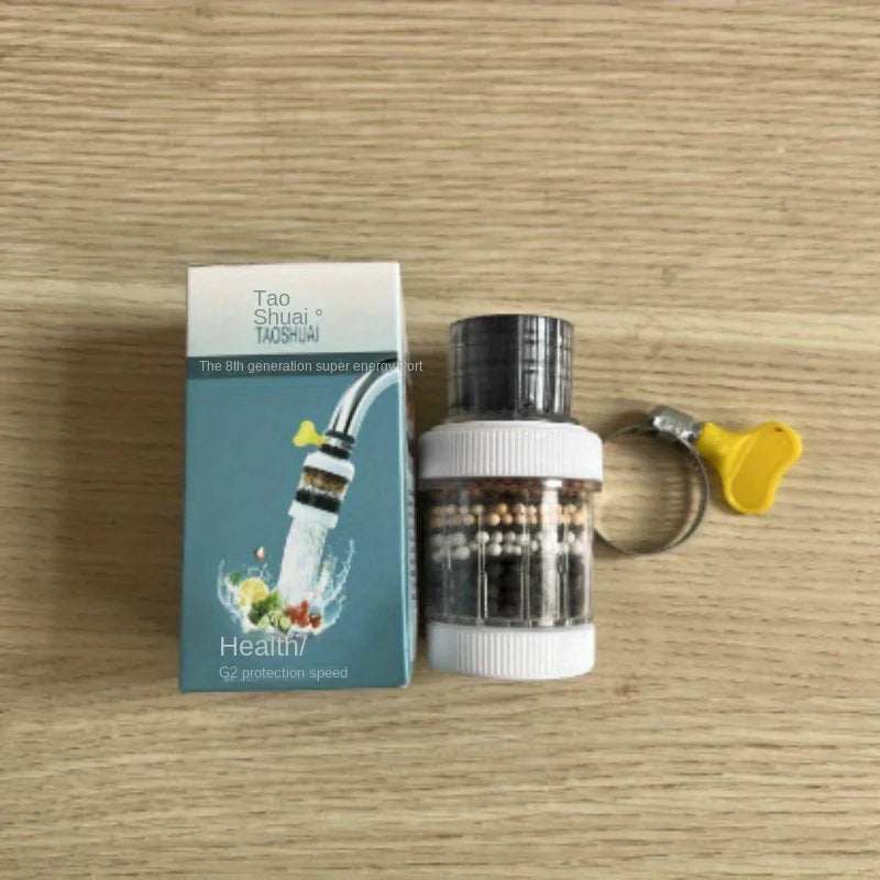 Faucet Filter Kitchen Household Water Purification Tool Six-layer