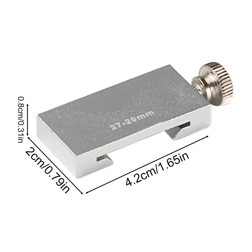 Ruler Positioning Block Aluminum Alloy Stopper Precision Scribe