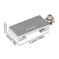 Ruler Positioning Block Aluminum Alloy Stopper Precision Scribe