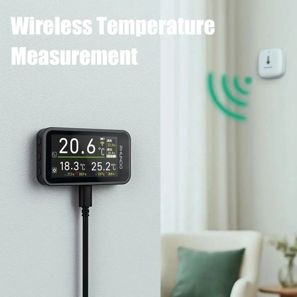TFT Wireless Digital Thermometer – Car, Home & Greenhouse Digital Thermometer Zpaxo