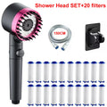 4 Modes Showerhead Pressure Shower Head Water Filtration Massage