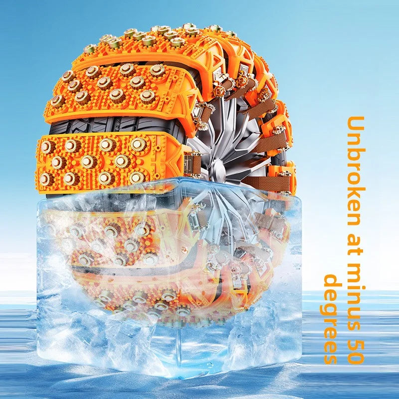 Universal TPU Snow Chains for SUV, Car & Off-Road Vehicles