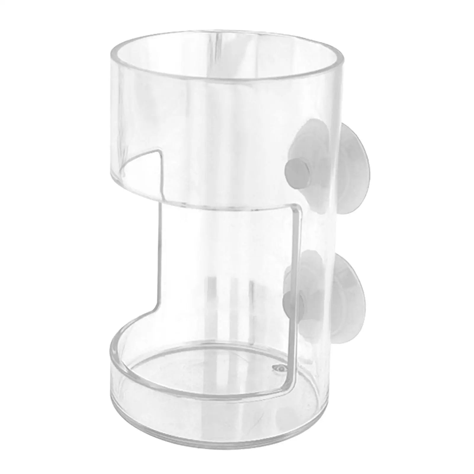 Acrylic Aquarium Fish Feeder – Clear Feeding Ring for Fish & Shrimp Aquarium Fish Feeder Zpaxo Cylinder