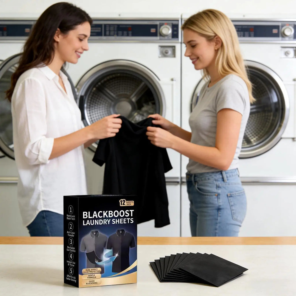Black Clothes Dye 12 Fabric Tablets Restore Long-lasting Laundry