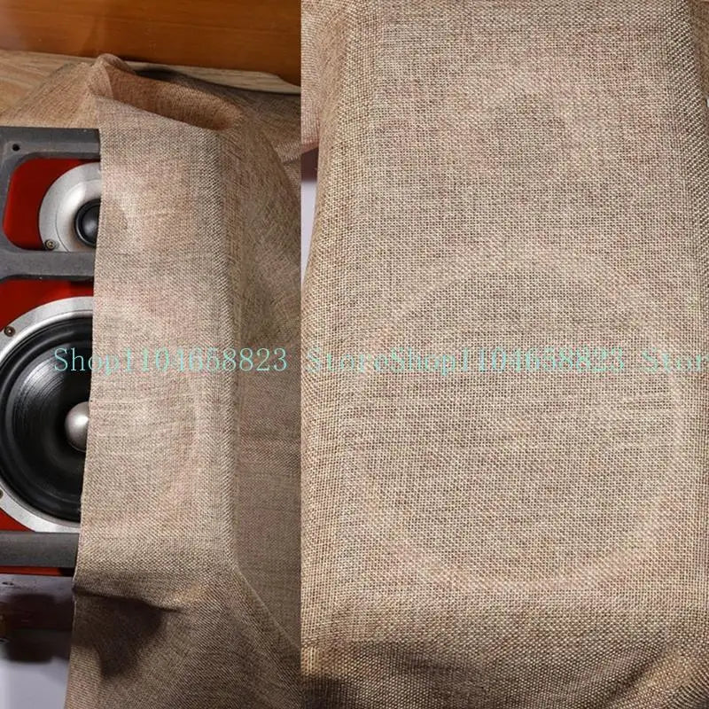 Polyester Speaker Fabric Speaker Grill Cloth Enhances Sound Transmission and Universal Fit with Various Auditory Devices Zpaxo